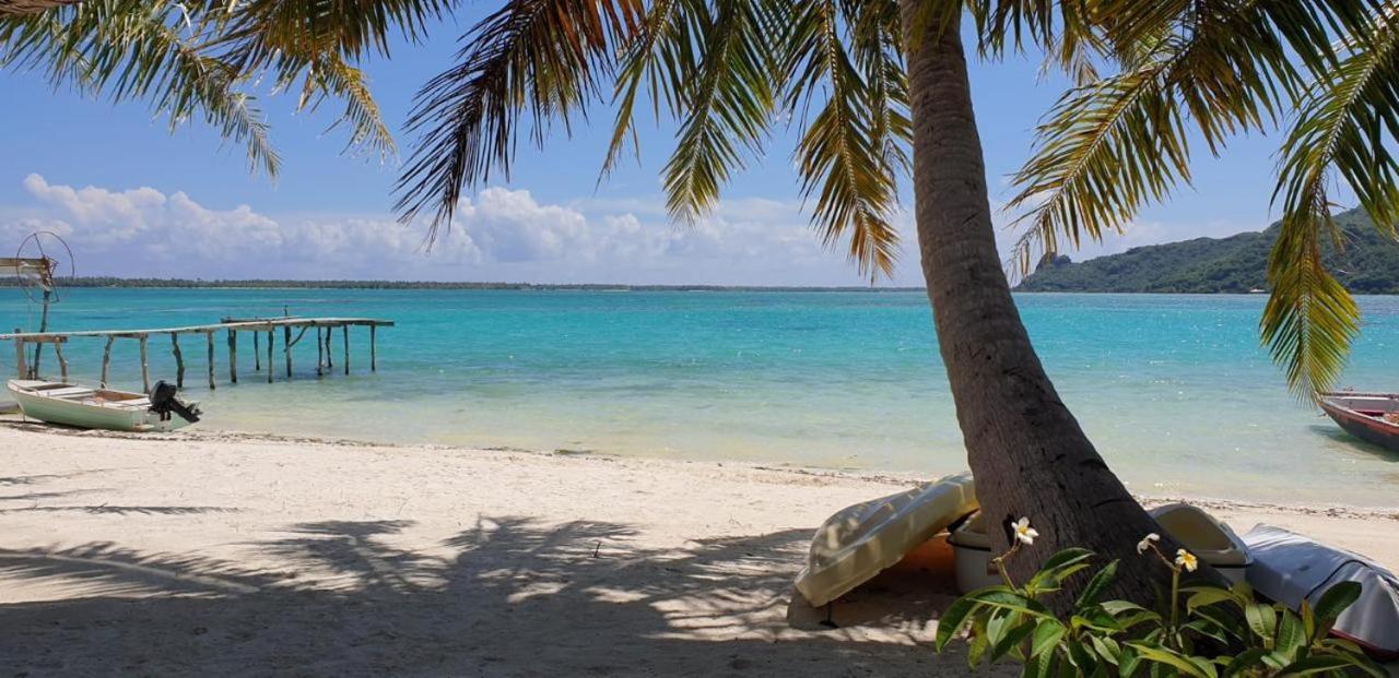 Poemanahere Island Camping A Maupiti Te-Fare-Arii ภายนอก รูปภาพ