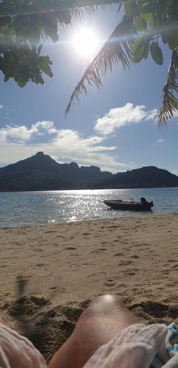 Poemanahere Island Camping A Maupiti Te-Fare-Arii ภายนอก รูปภาพ
